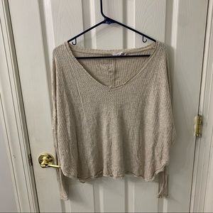 Cream Urban Outiftters Sweater (Out from Under)